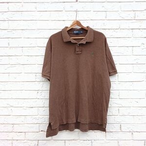 Vintage Polo Ralph Lauren Brown Polo Shirt XL
